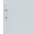 Полуторапольная дверь с круглым стеклом (RAL 9016)