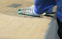 Процесс утепления двери Процесс утепления двери